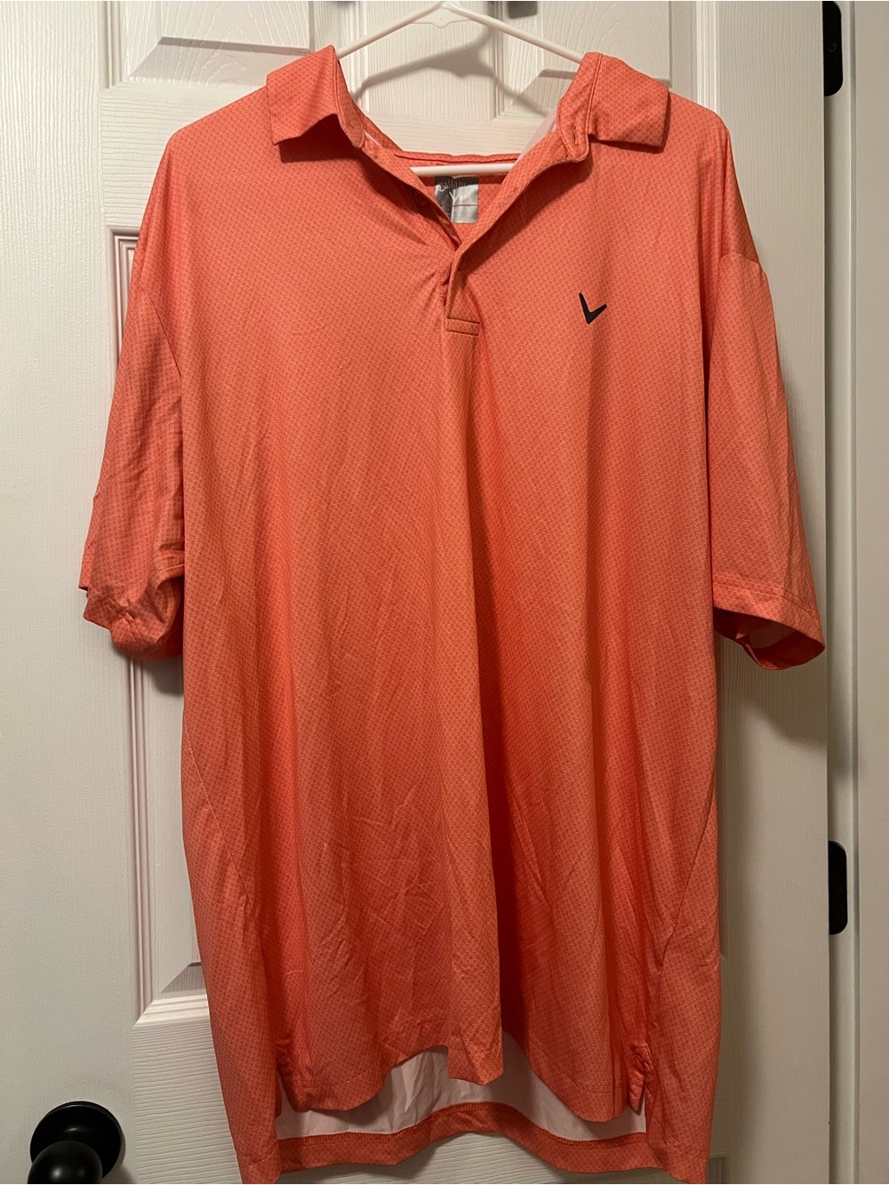 Callaway Coral Short Sleeve Golf Polo